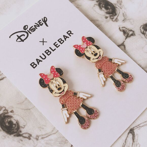 Disney x BAUBLEBAR - Valentine Minnie Mouse Earrings - Picture 3 of 6